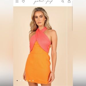 Petal and Pup Halter Dress